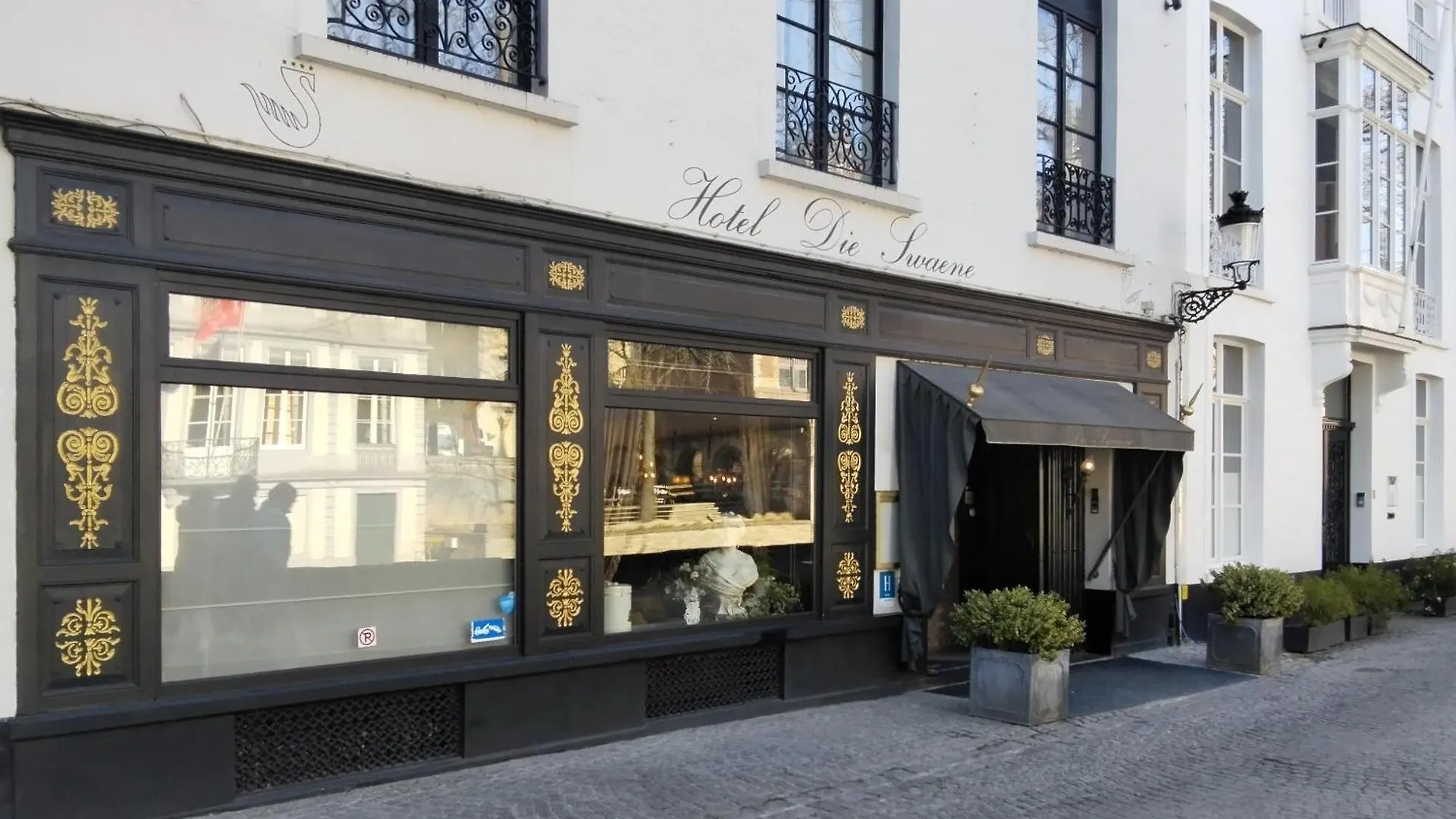 ****  Boutique Hotel Die Swaene Bruggy Belgie